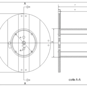 Carretel 100/60 – Tipo E