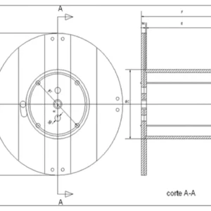 Carretel 125/70 – Norma ABNT