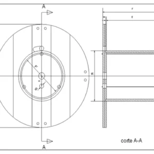 Carretel 65/45 - Norma ABNT