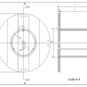 Carretel 65/45 - Tipo L