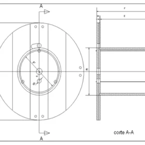 Carretel 80/45 – Tipo E
